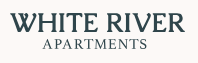 White River Apartments logo on a white background.
